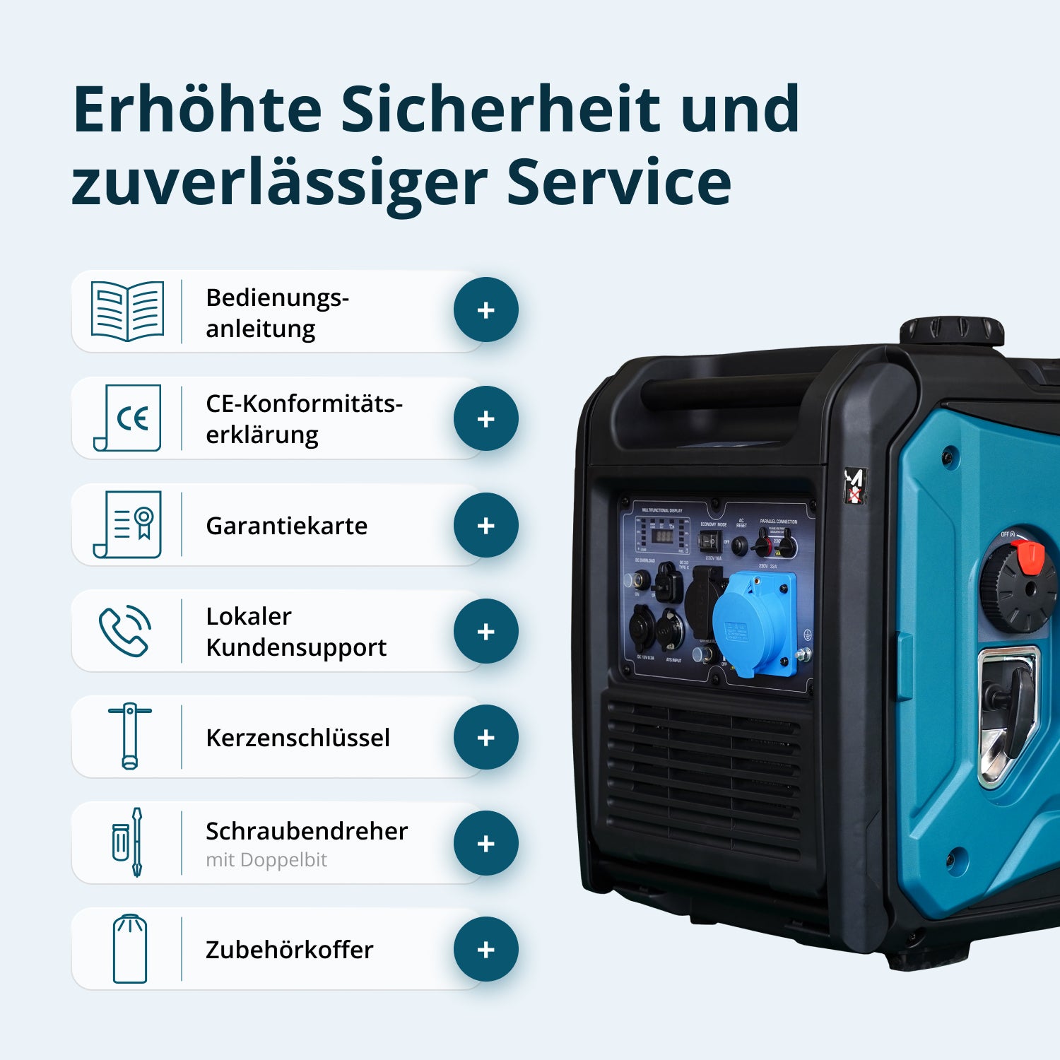 Invertergenerator KS 6000iE S