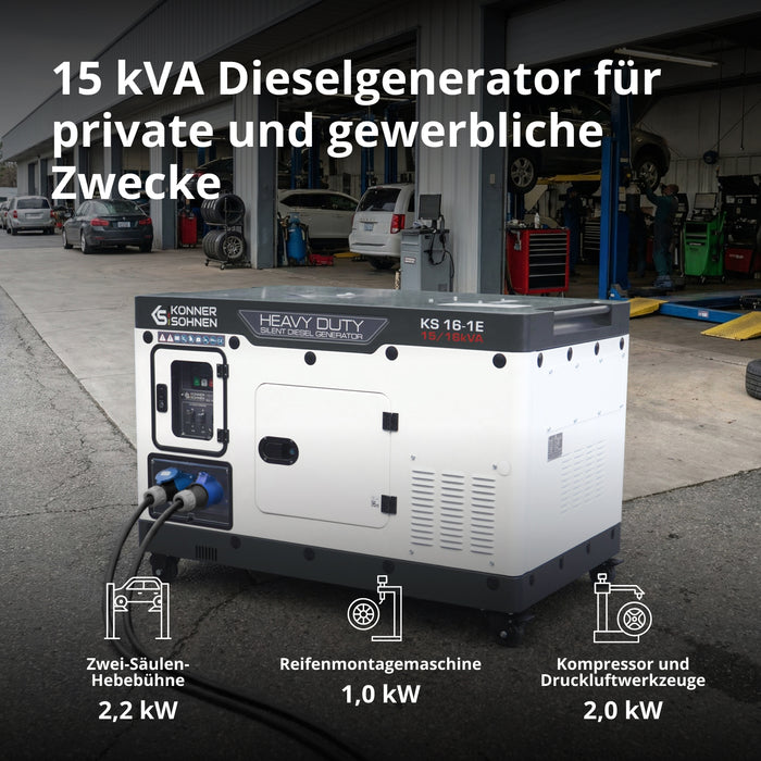 Gerador Diesel KS 16-1E
