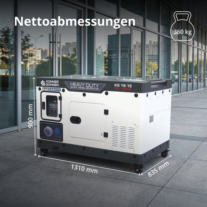 Gerador Diesel KS 16-1E