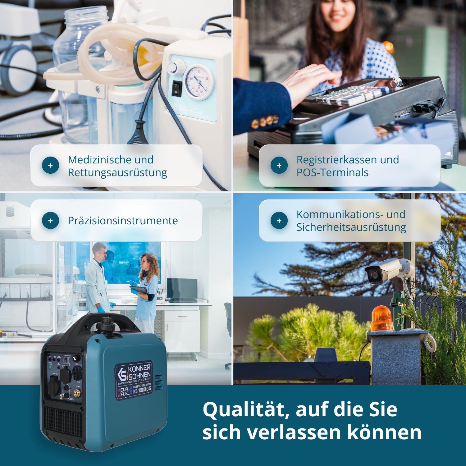 Γεννήτρια inverter (LPG/βενζίνη) KS 1900iG S