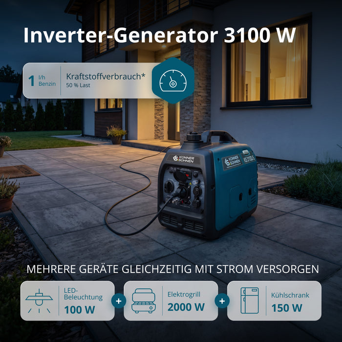 Invertergenerator KS 3100i S