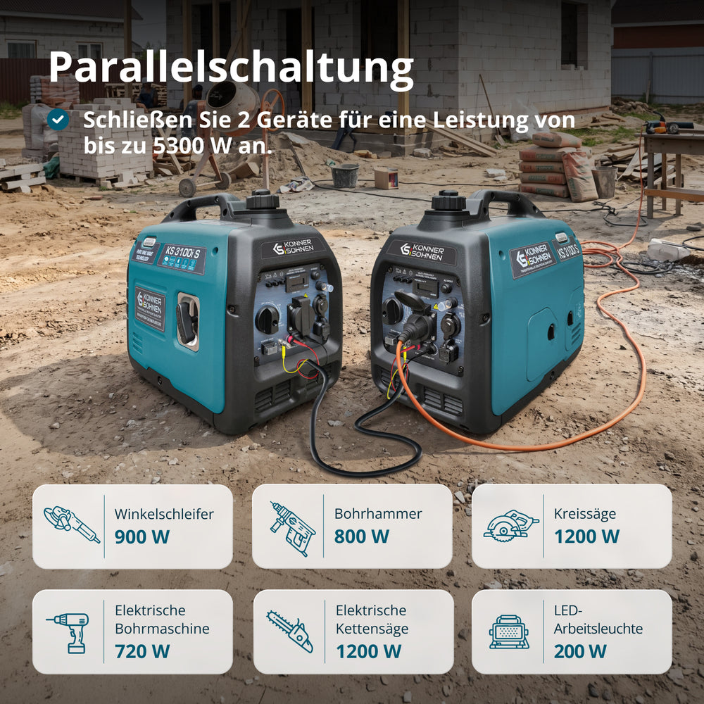 Invertergenerator KS 3100i S