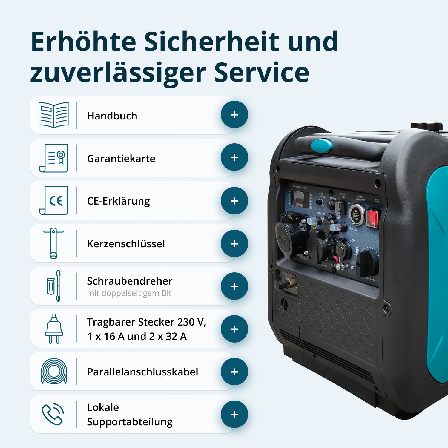 LPG/Benzin-Inverter-Generator KS 5500iEG S