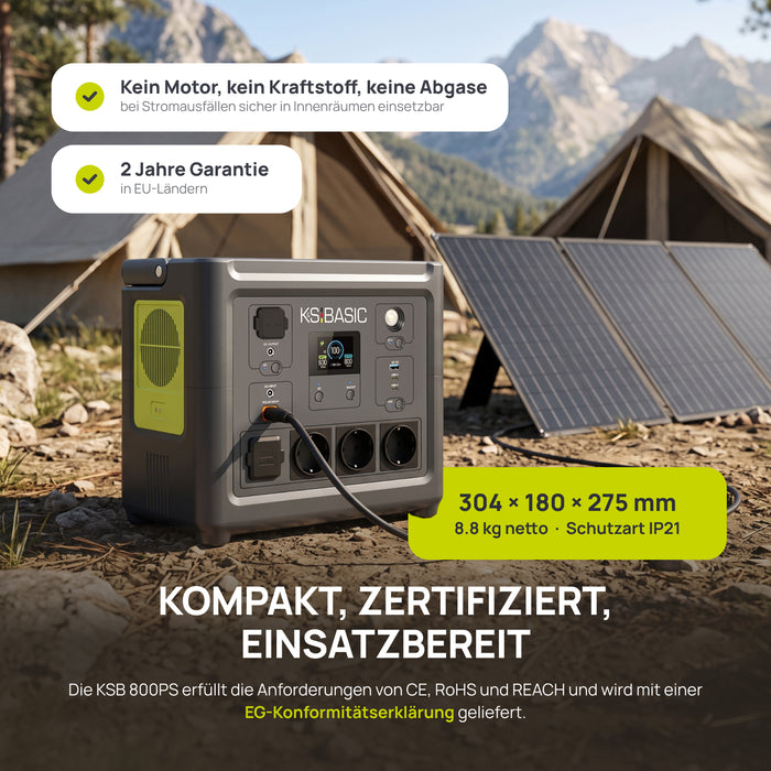Přenosná elektrárna KSB 800PS