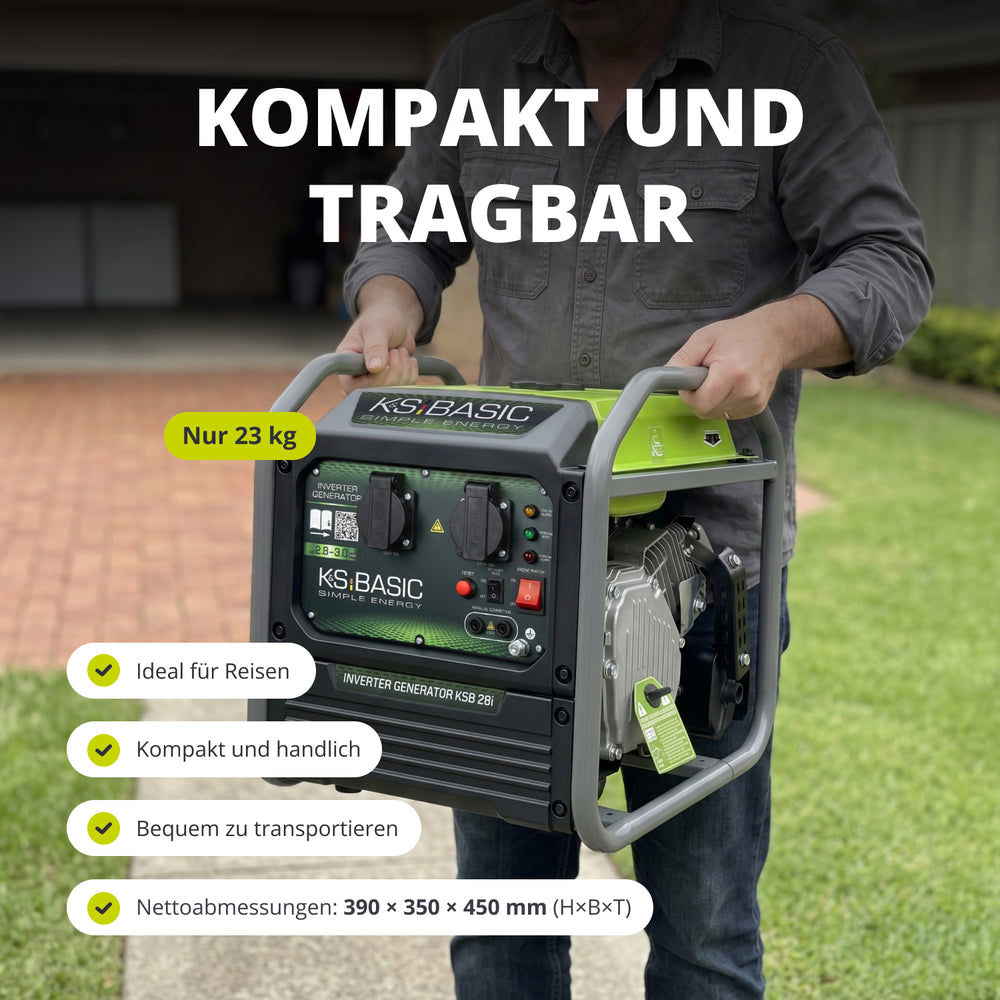 Invertergenerator KSB 28i