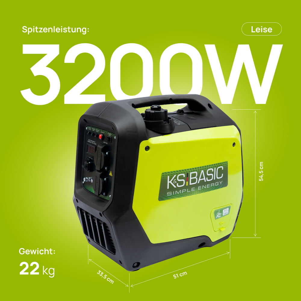 Invertorový generátor KSB 32i S