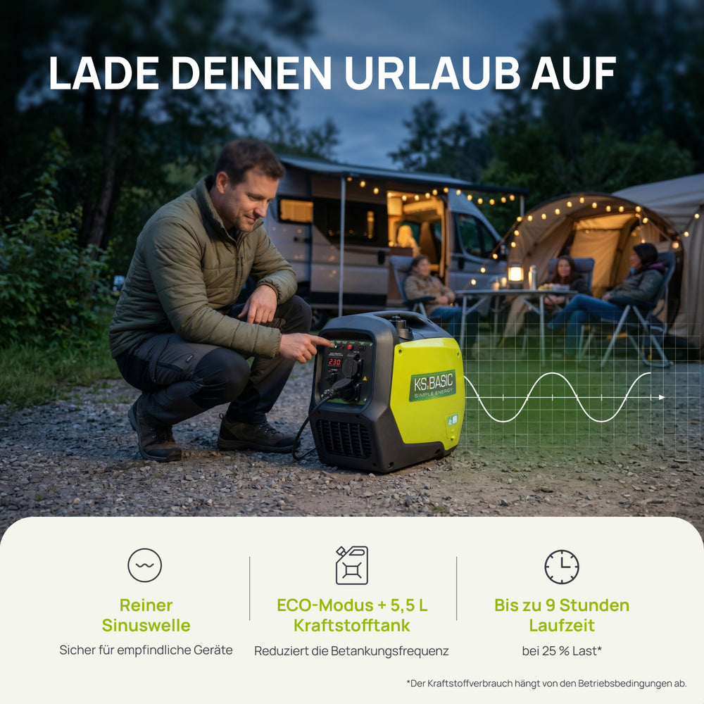 Invertorový generátor KSB 32i S