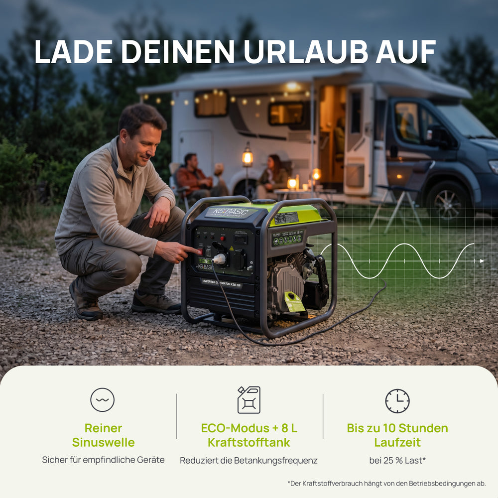 Invertorový generátor KSB 38i