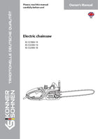 Motosega elettrica KS CS1800-14, KS CS2200-16, KS CS2400-18