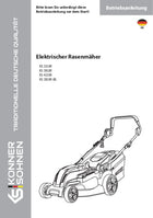 Elektrische Rasenmäher  KS 32LM, KS 38LM, KS 42LM, KS 38LM-BL