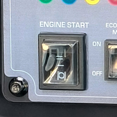 Manual and electric start 