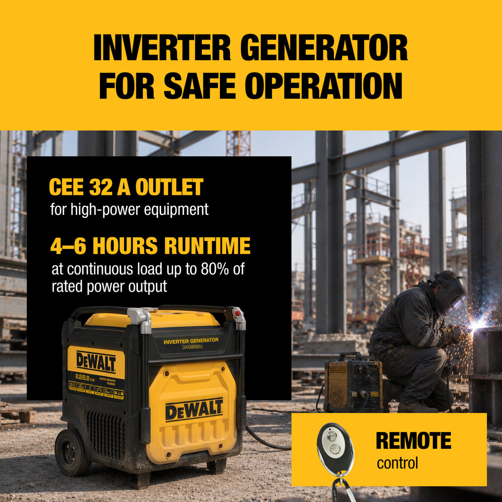 DeWALT DXIG90SEU Inverter Generator