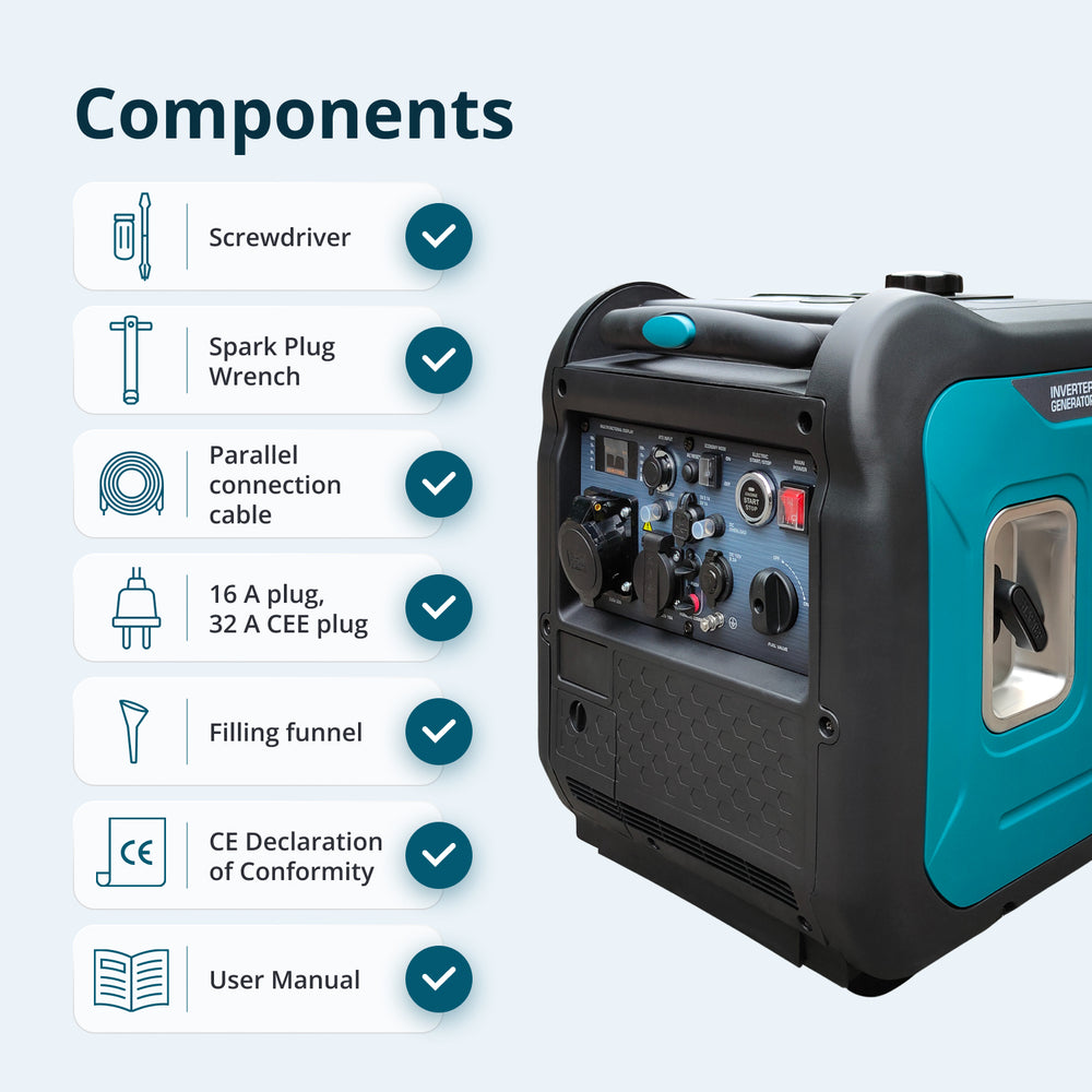 Inverter generator KS 5500iE S ATSR