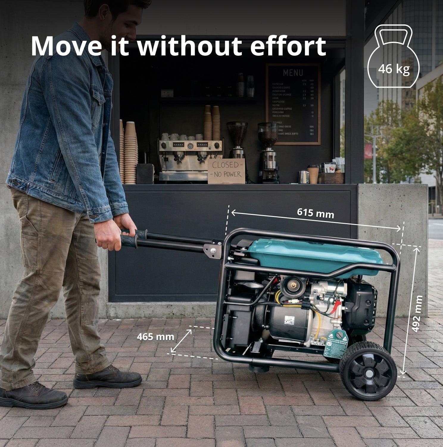 Dual Fuel Inverter Generator KS 6500iEG