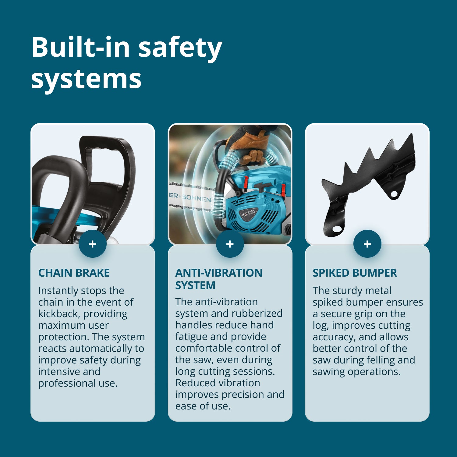 Gasoline chainsaw KS CS40G-20