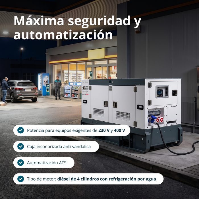 KS 22-3BE Central eléctrica diésel trifásica