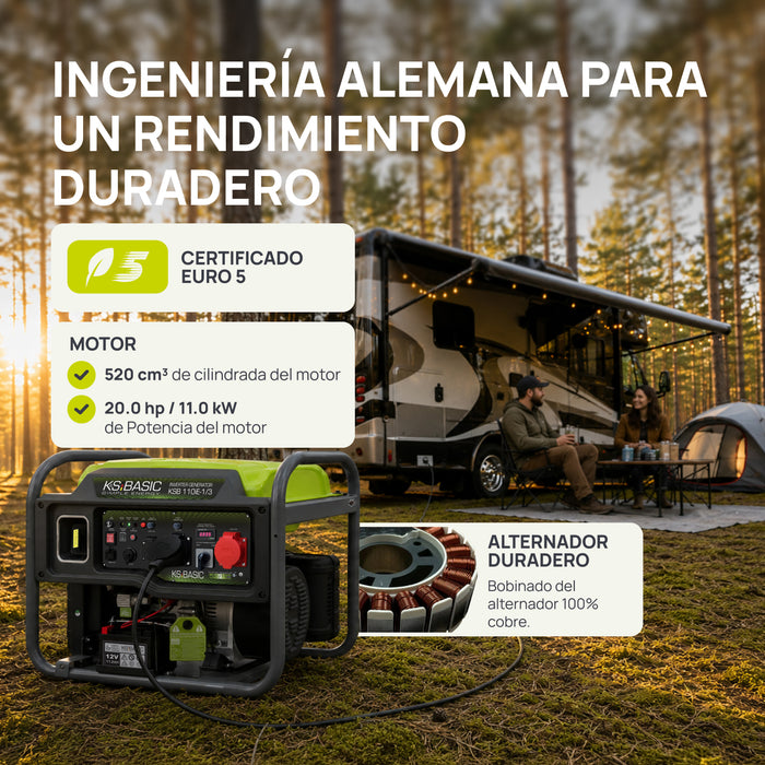 Generador Inverter KSB 110iE-1/3