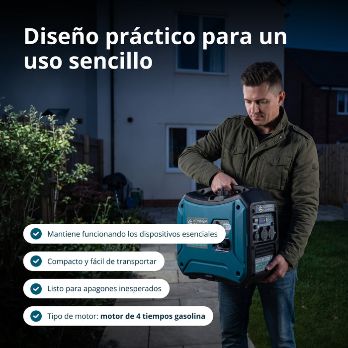 Generador inverter KS 3000i S