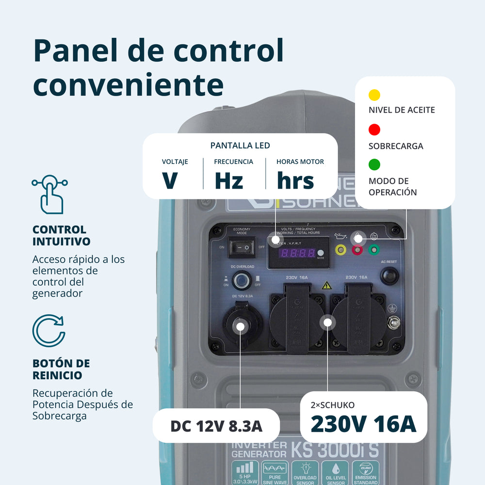 Generador inverter KS 3000i S