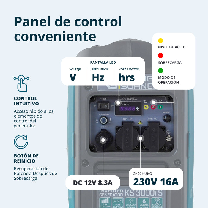 Generador inverter KS 3000i S