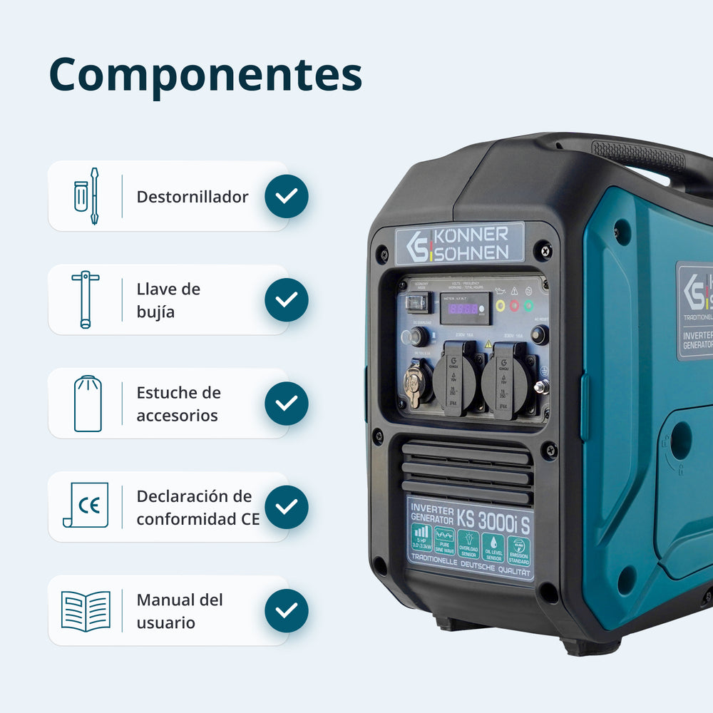 Generador inverter KS 3000i S