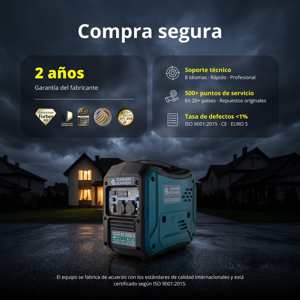 Generador inverter KS 3000i S