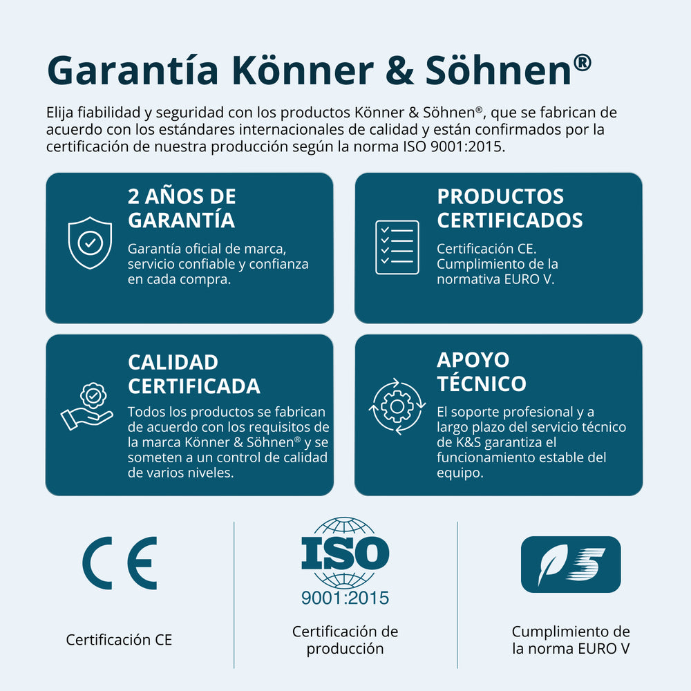 Generador inverter Könner & Söhnen KS 3100i S