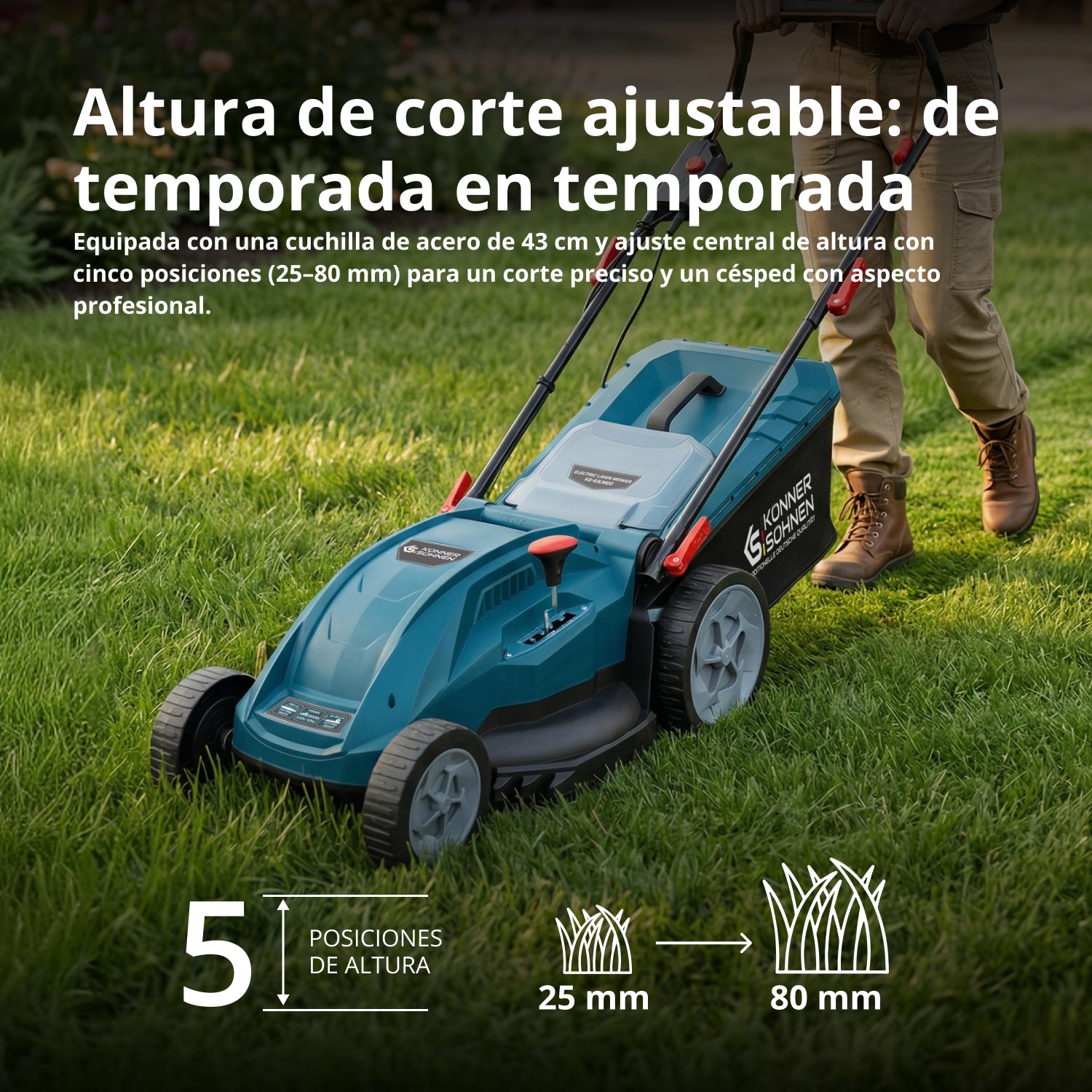 Cortacésped eléctrico KS 43LM20