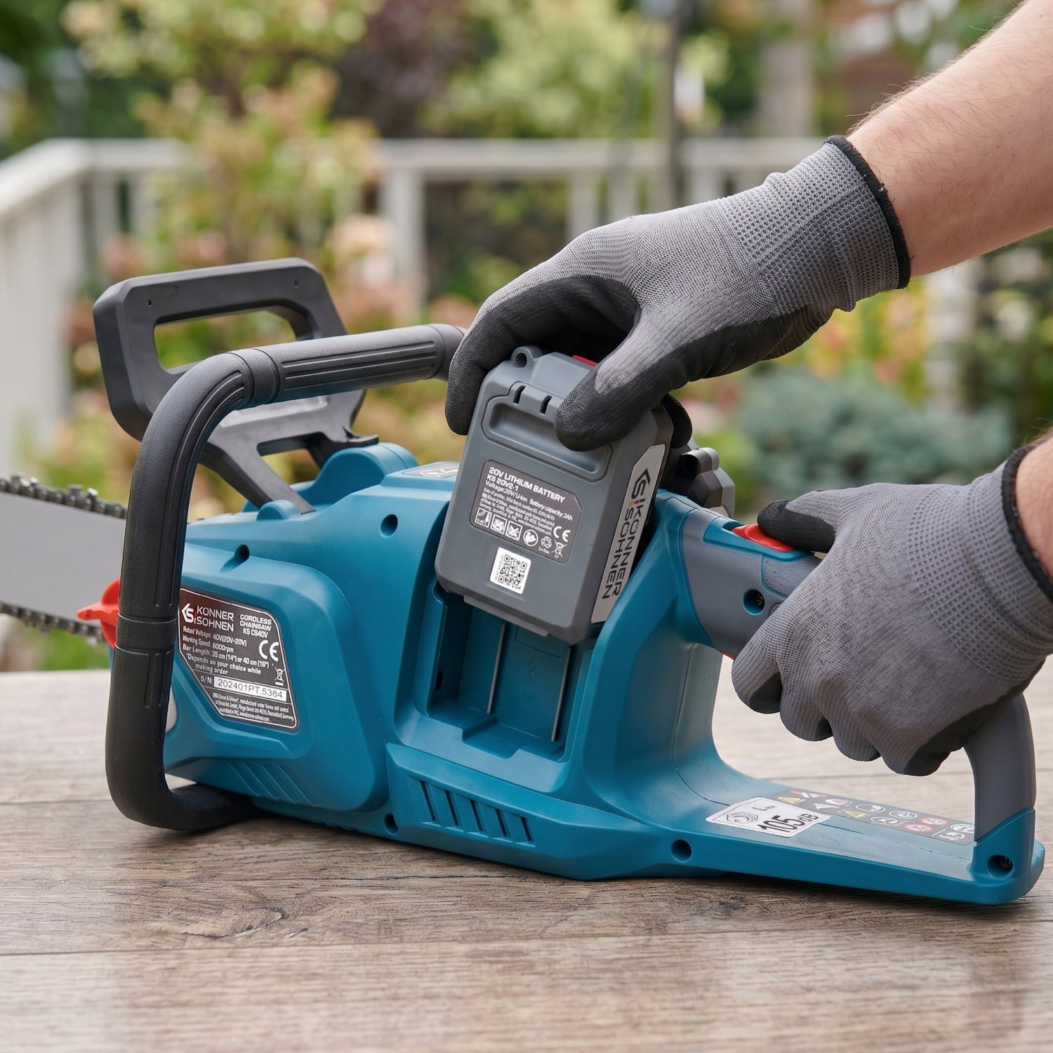 20V litiumakku KS 20V2-1