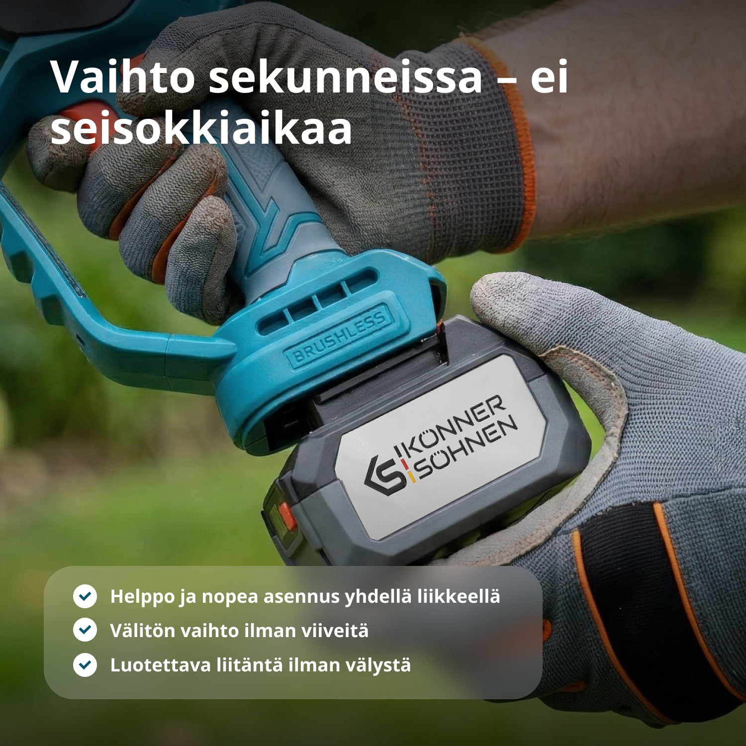 20V litiumakku KS 20V4-1