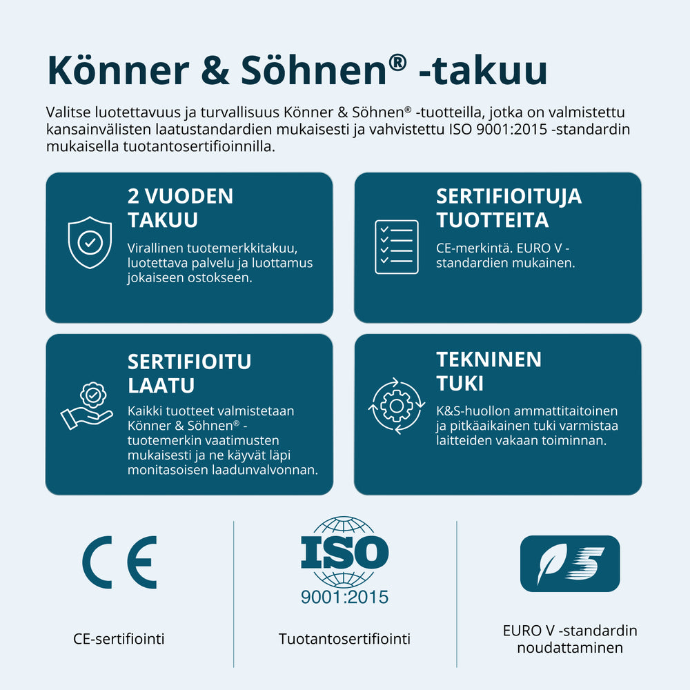 Invertterigeneraattori KS 3100i S
