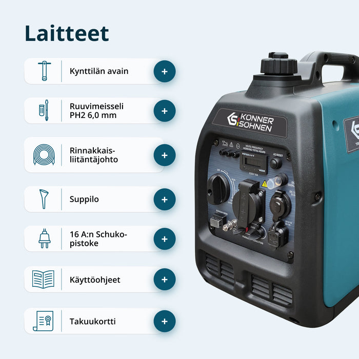 Invertterigeneraattori KS 3100i S