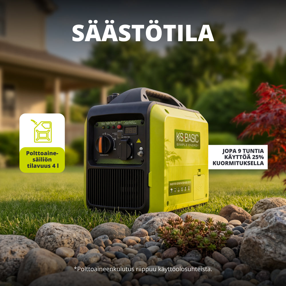 Inverter-generaattori KSB 20i S
