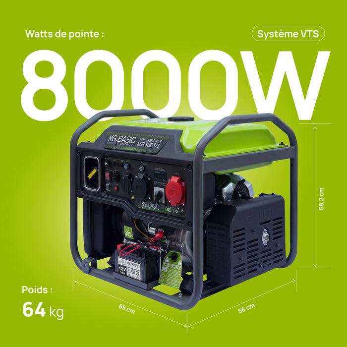 Groupe électrogène Inverter KSB 80iE-1/3