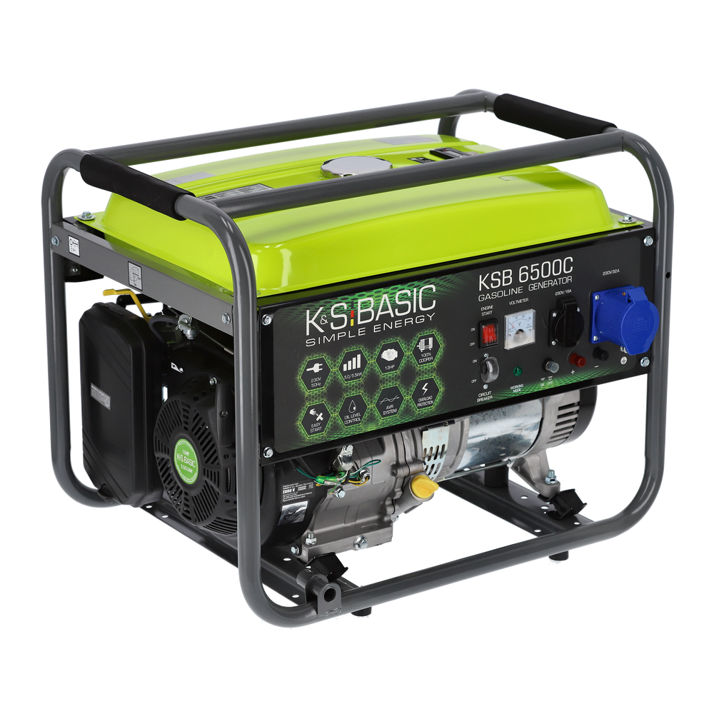 Groupe électrogène à essence KSB 6500C
