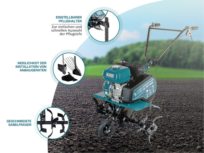 Motoenxada a gasolina KS 7HP-850A