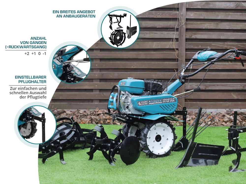 Motoenxada a gasolina KS 7HP-950S