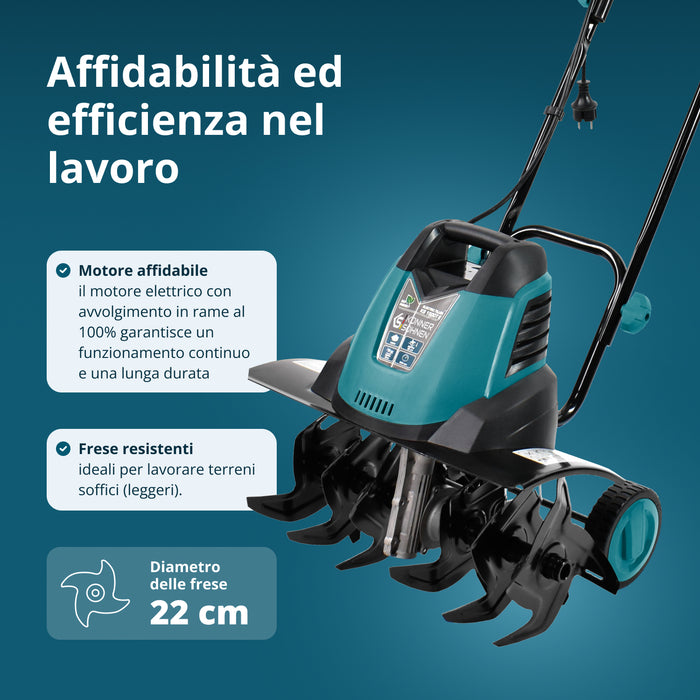 Motozappa elettrica KS 1500T E