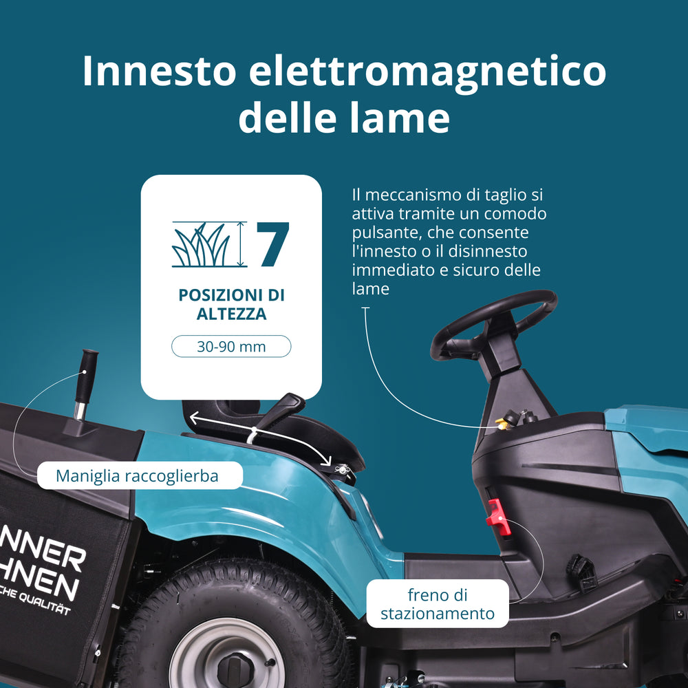 Trattorino Tagliaerba a Benzina KS 98TMG-H