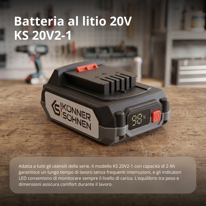 Kit di Avviamento KS 20V2-1-DUAL