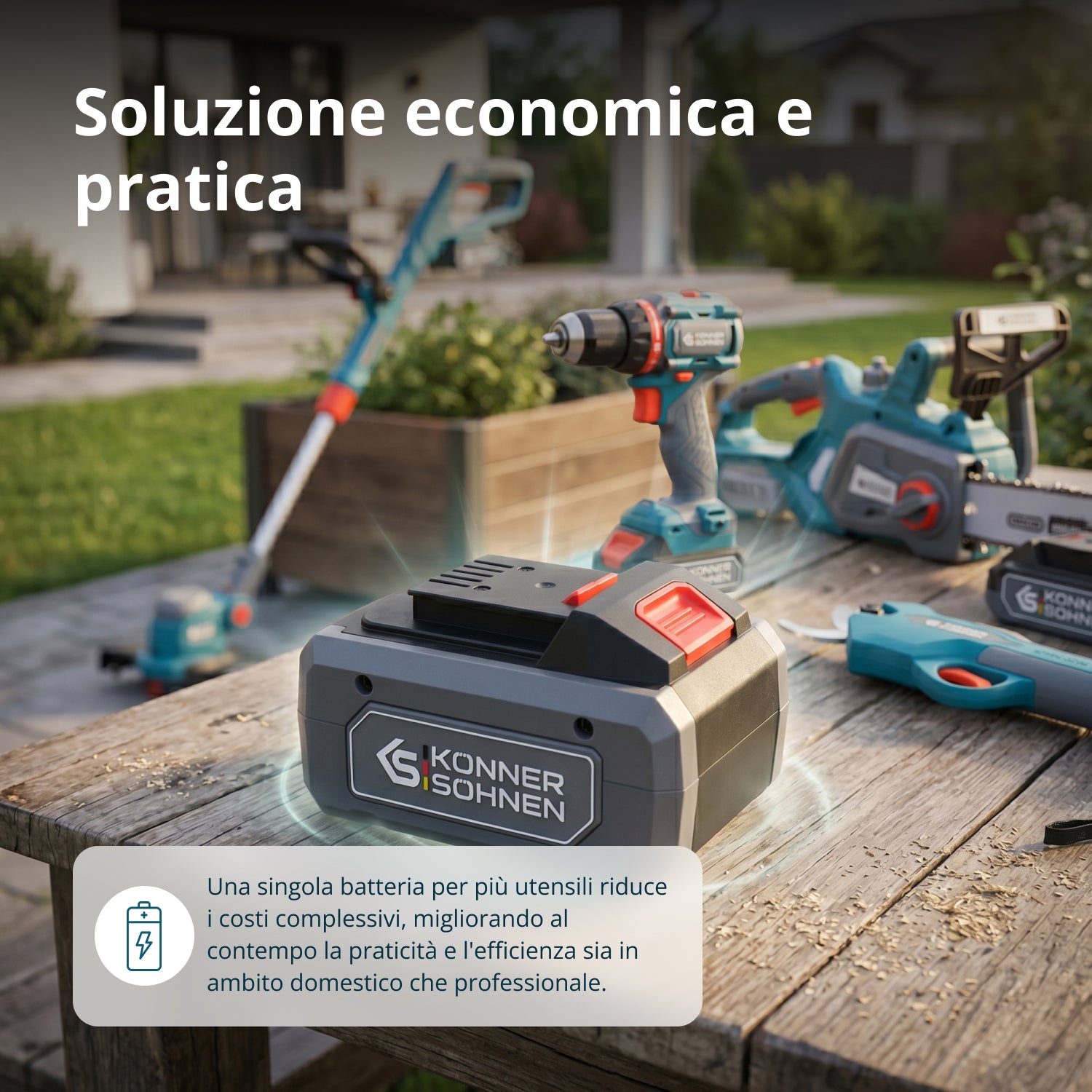 Batteria al litio da 20V KS 20V8-2