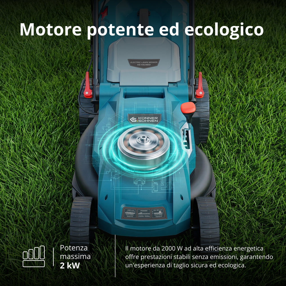 Rasaerba Elettrico KS 43LM20