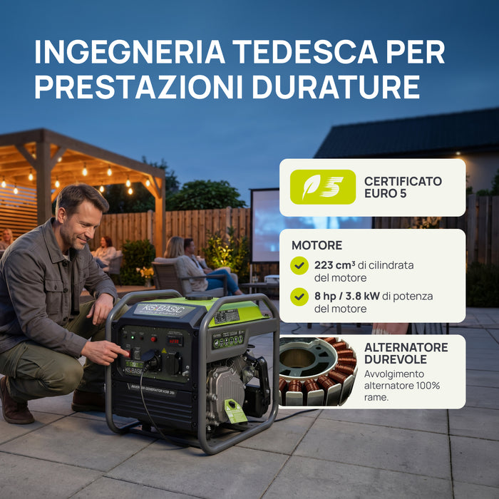 Generatore inverter KSB 38i