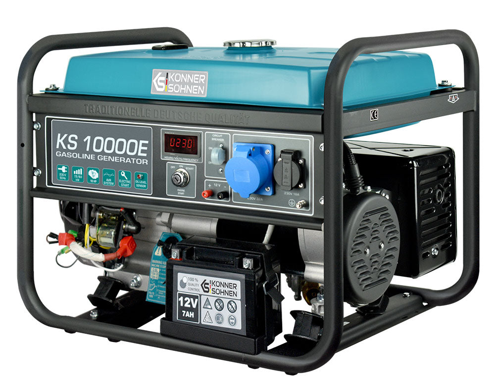 Benzingenerátor „Könner & Söhnen” KS 10000E