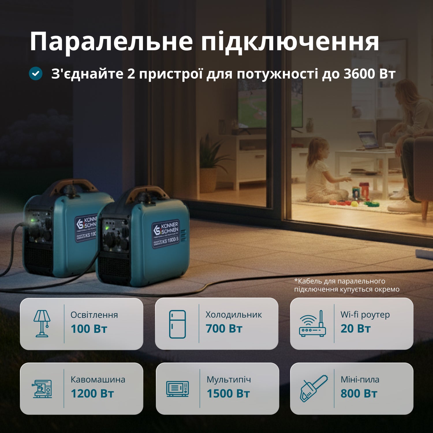 Інверторниий генератор KS 1900i S