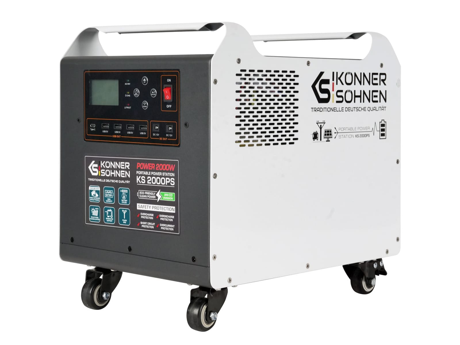 Tragbare (portable) Powerstation KS 2000PS