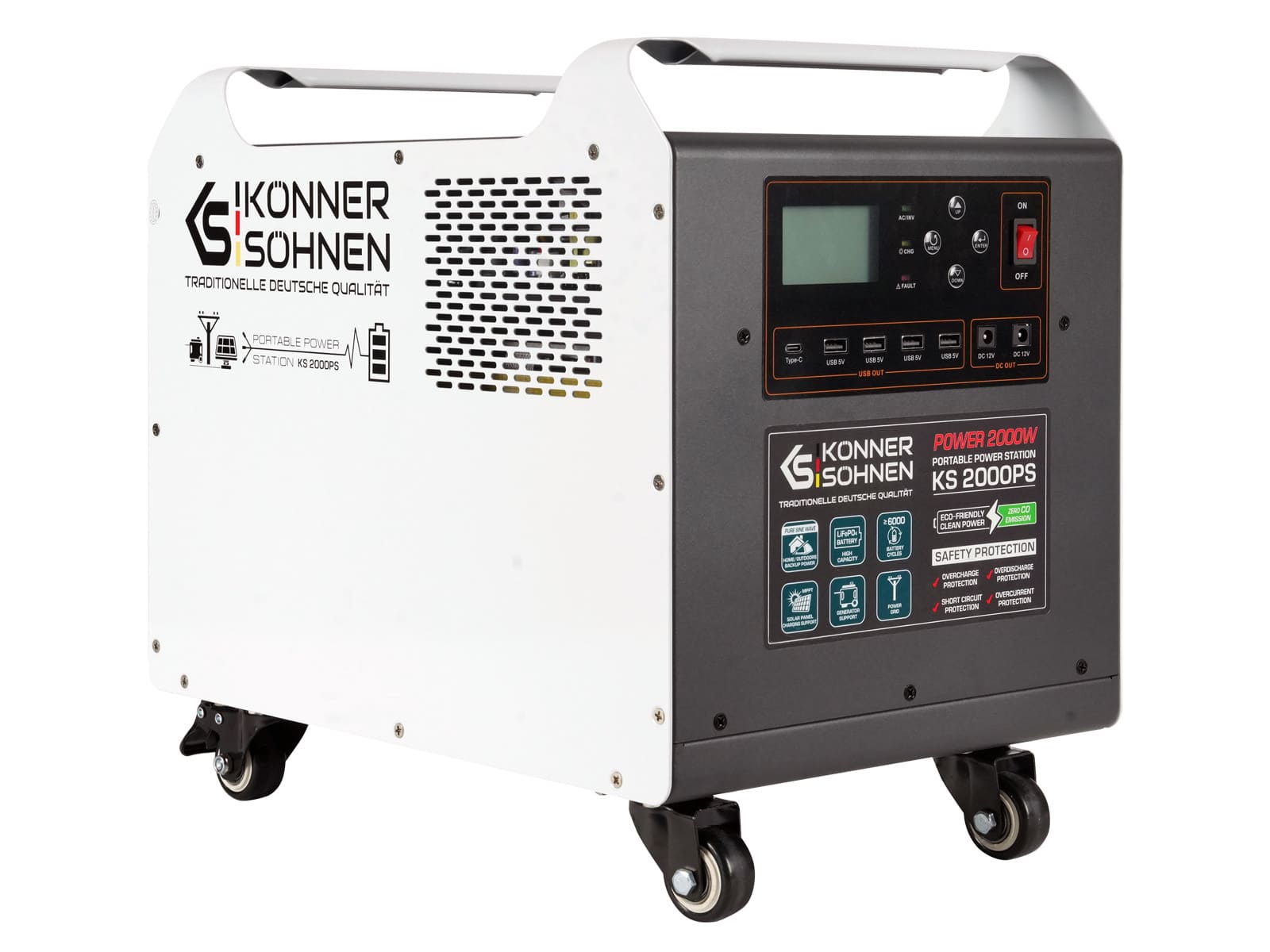 Tragbare (portable) Powerstation KS 2000PS