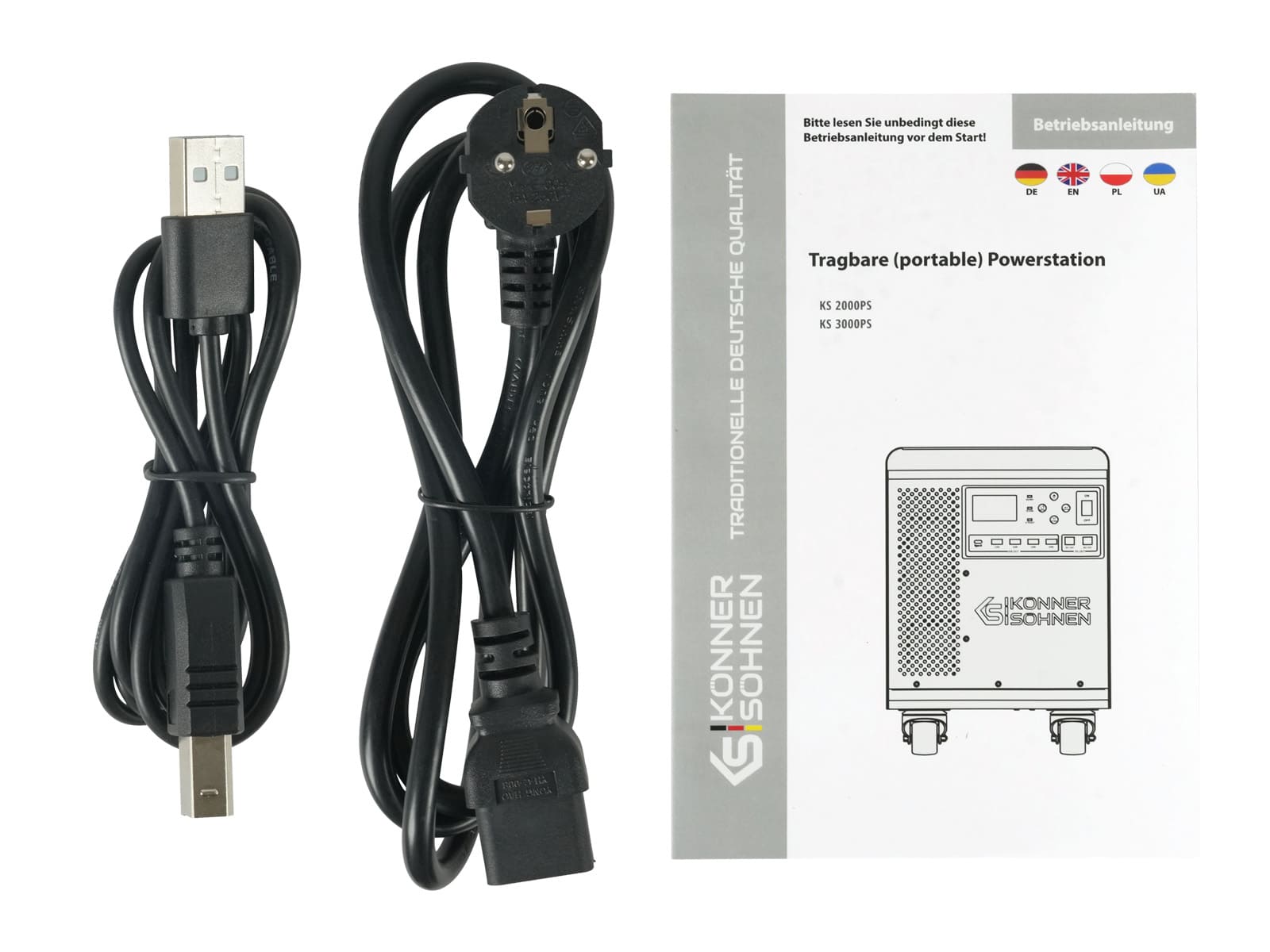 Tragbare (portable) Powerstation KS 2000PS