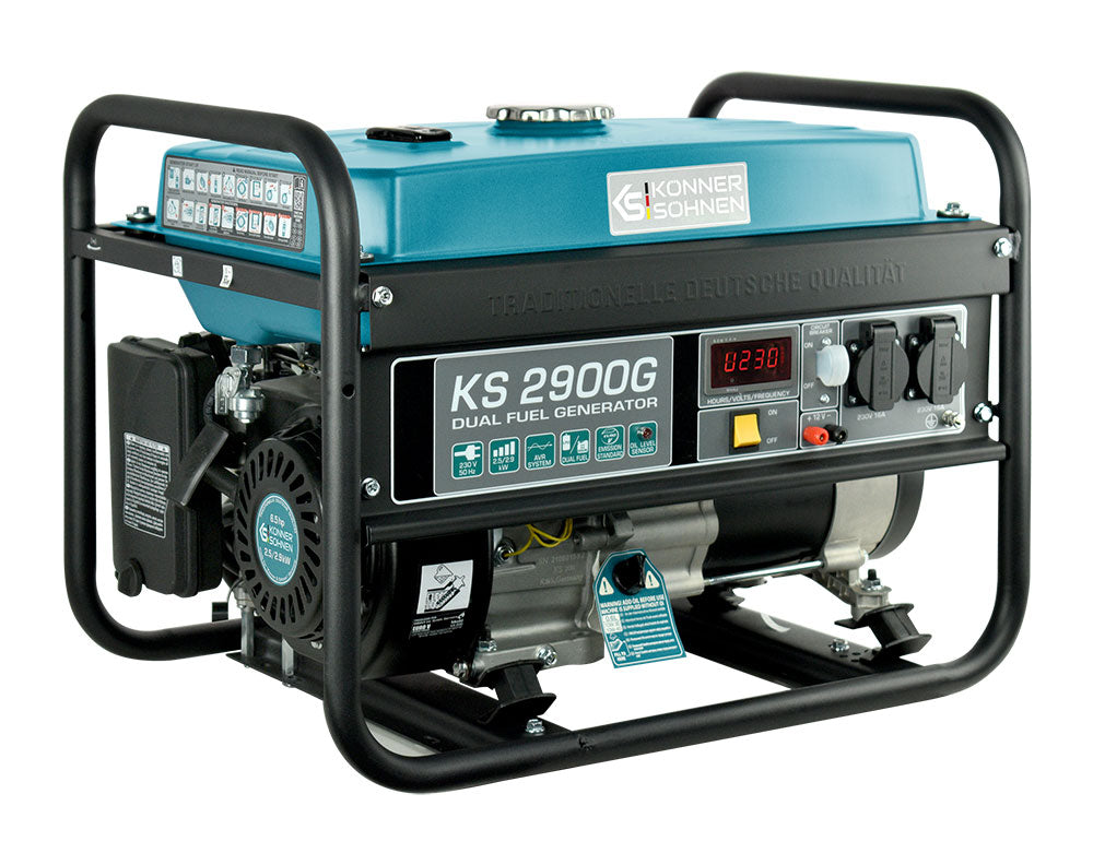 Generador híbrido de gasolina y gas "Könner & Söhnen" KS 2900G