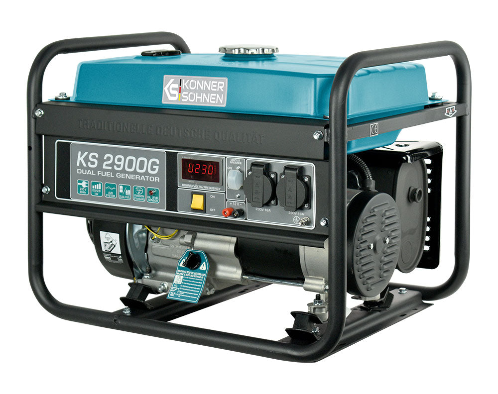 Generador híbrido de gasolina y gas "Könner & Söhnen" KS 2900G